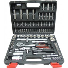 Σετ καστάνιες με καρυδάκια και μύτες 1/2" & 1/4" σε βαλίτσα μεταφοράς PASCO TOOLS 1038